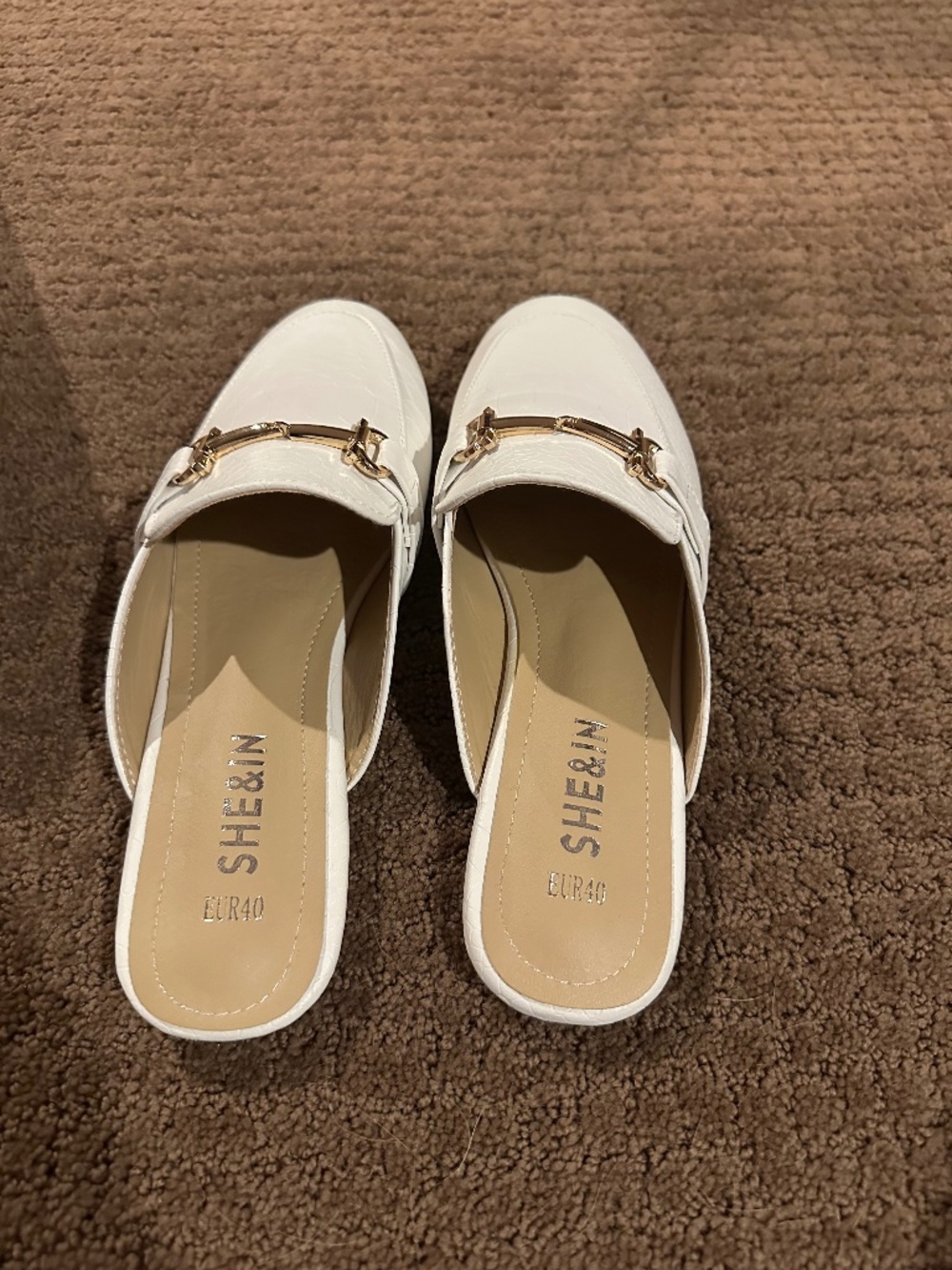 NWT SHEIN White Loafters